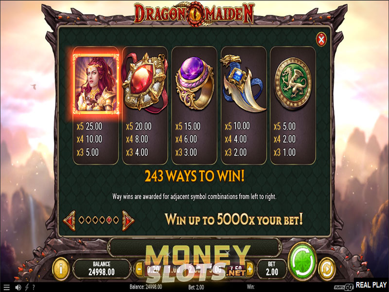 Dragon Maiden Slot