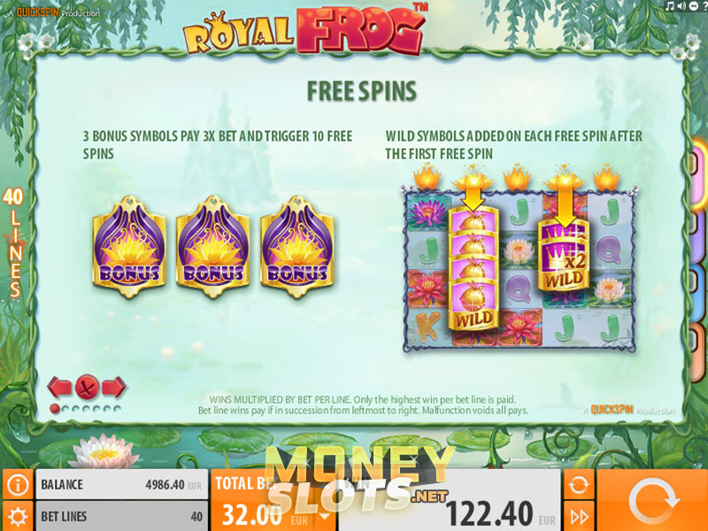 Frog Prince Slot Game