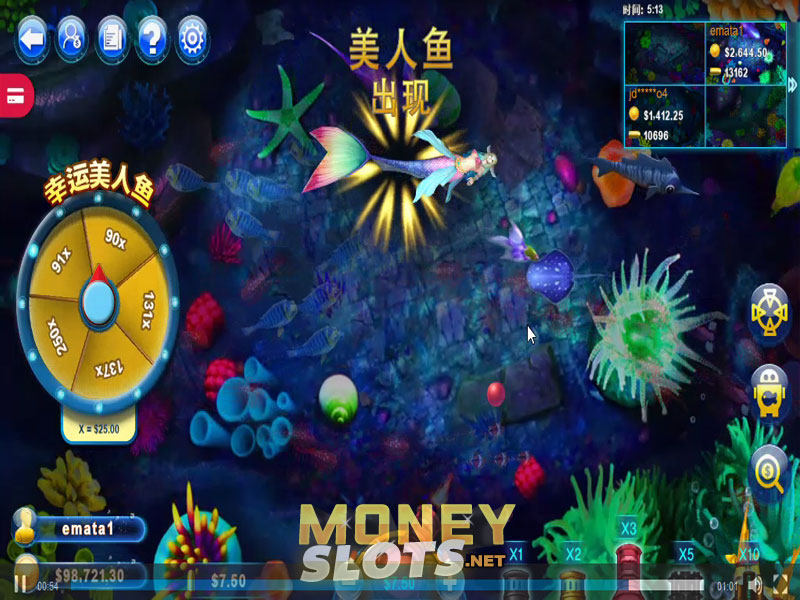 multiplayer fish slot game